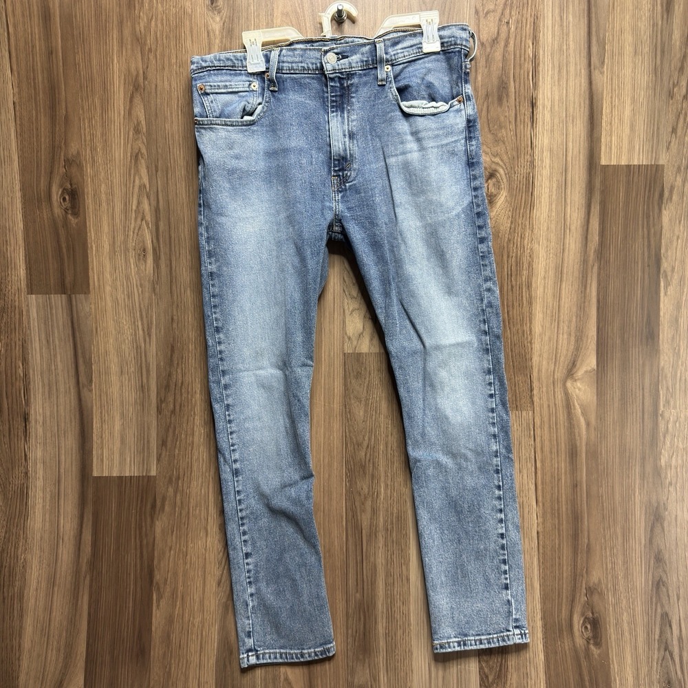 Levi's 512 Men's 36x30 Medium Wash Blue Slim Taper Jeans